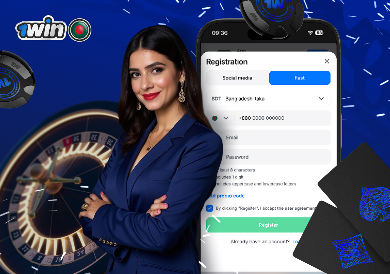 1win app BD registration for new players in Bangladesh